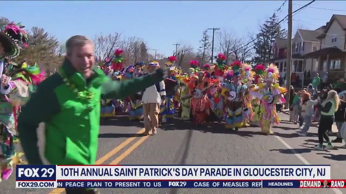10th annual Saint Patrick's Day Parade in Gloucester City, NJ